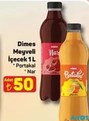 DİMES MEYVELİ İÇECEK 1 L fiyat ve kampanya bilgisi